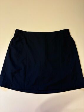 tek gear Navy Blue Workout Skort with Elastic Waist